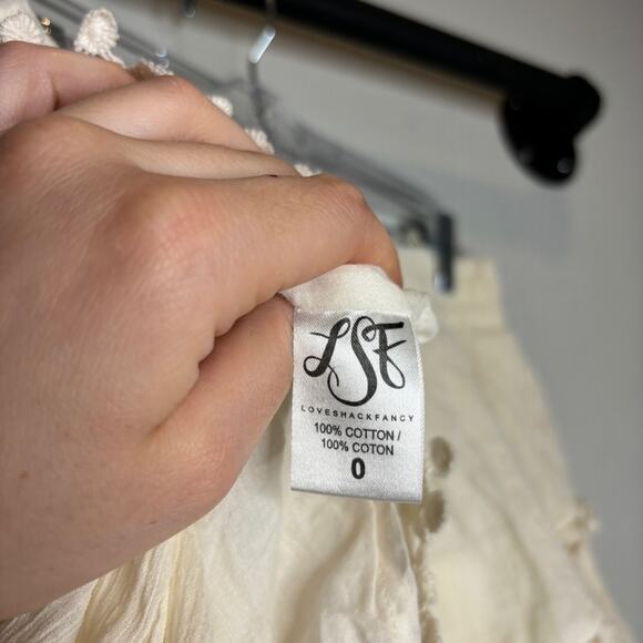 LoveShackFancy Ruffle Mini Skirt - Picture 5 of 7